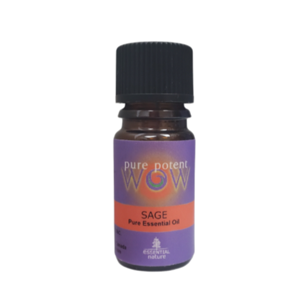 Pure Potent WOW - Certified Organic Sage Pure Essential Oil