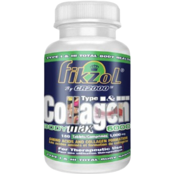 Fikzol Type I & III Collagen C2 Flex BodyMax 6000 - Front of product