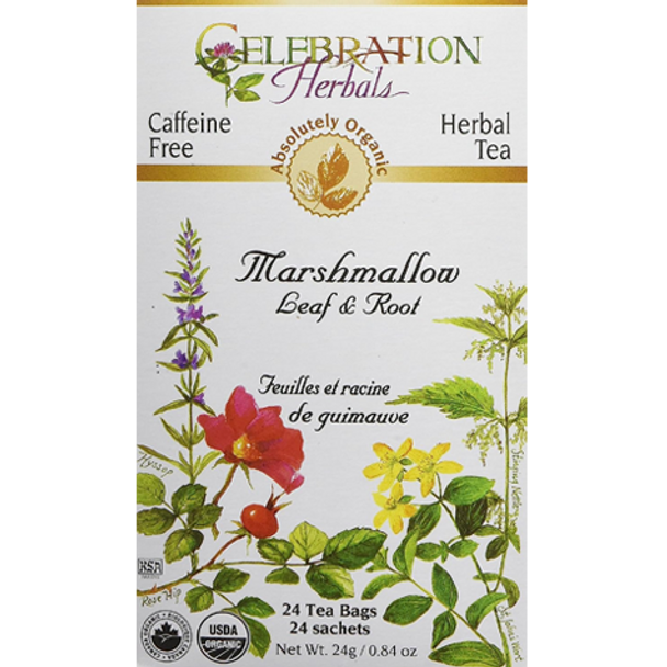 Celebration Herbals Marshmallow Leaf & Root Tea - Front of product