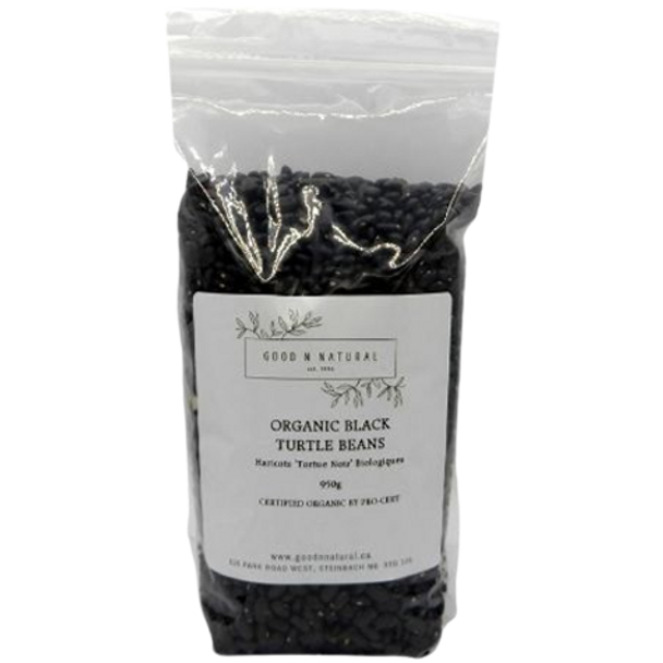 Good n Natural Organic Black Turtle Beans - front of product