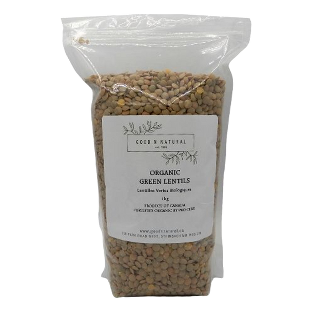 Good n Natural Organic Green Lentils