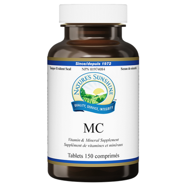 Nature's Sunshine MC Tablets - front old look