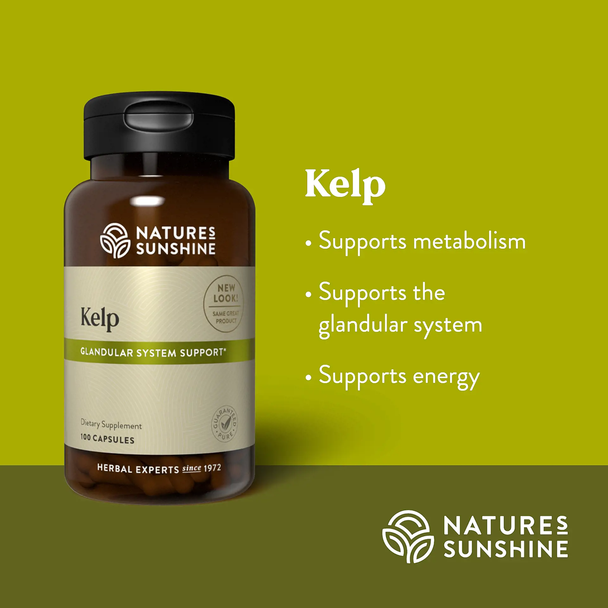 Nature's Sunshine Kelp 100 capsules - Support