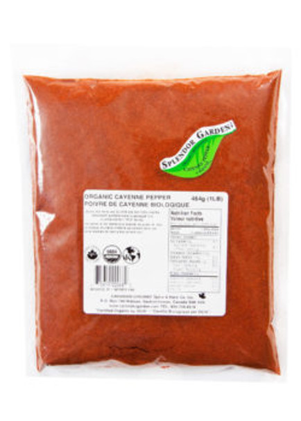 Splendor Garden Organic Cayenne Pepper 454 grams