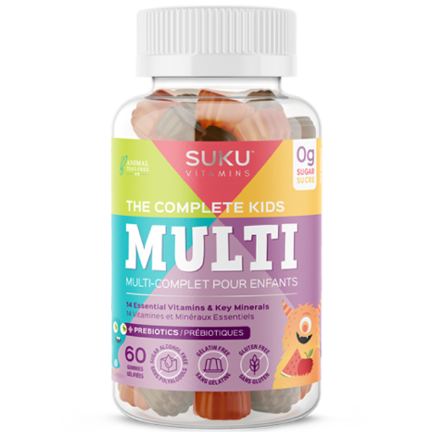 SUKU Vitamins The Complete Kids Multi Gummies - front of product