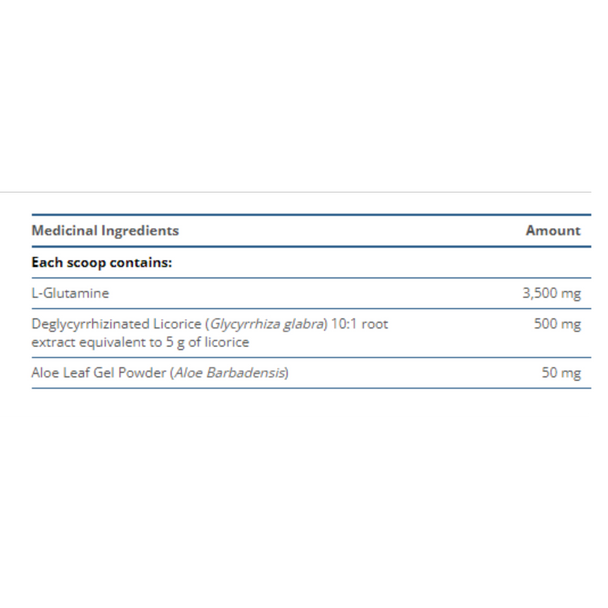 Metagenics Glutagenics Powder - ingredients