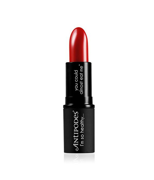 Antipodes Moisture-Boost Vegetarian Lipstick 11 Ruby Bay Rouge