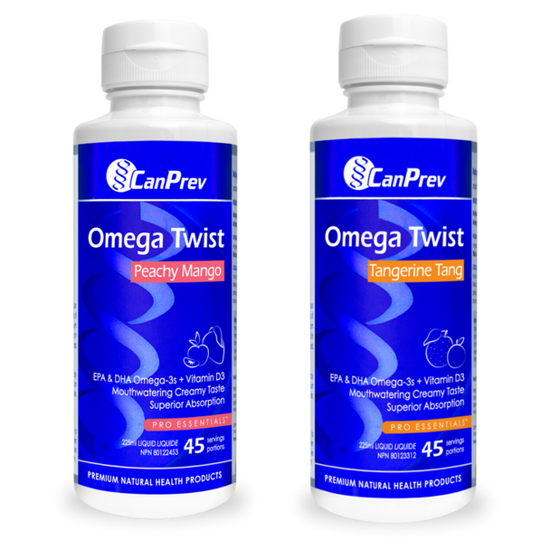 CanPrev Omega Twist EPA, DHA + Vitamin D3 Liquid