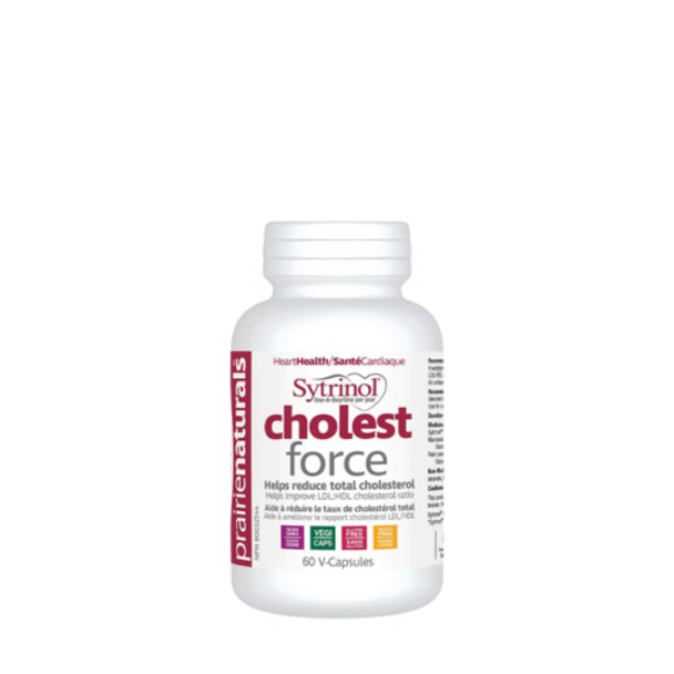Prairie Naturals Sytrinol Cholest Force One-A-Day Lower Cholesterol Capsules - Front