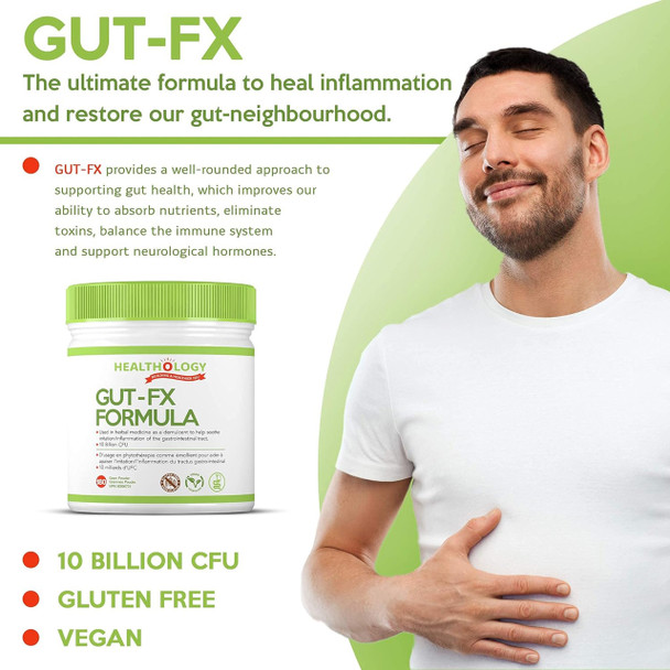 Healthology Gut-FX Formula Powder - Benefits