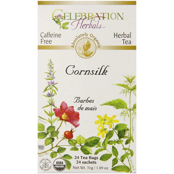Celebration Herbals Absolute Organic Cornsilk Herbal Tea 31 grams