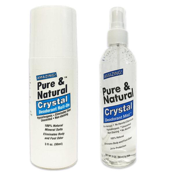 Pure & Natural Crystal Deodorant