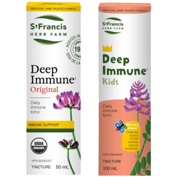 St. Francis Herb Farm Deep Immune - front of product