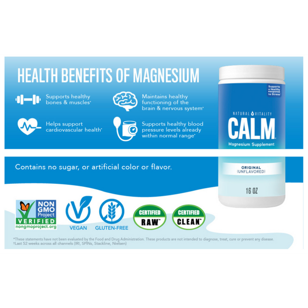 Natural Calm Magnesium Gummies - Benefits