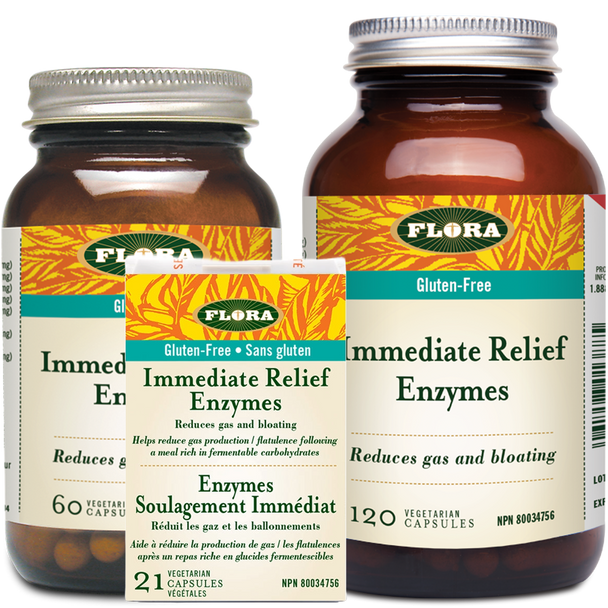 Flora Immediate Relief Enzymes Capsules