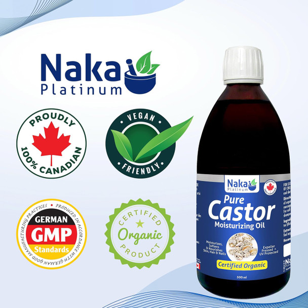 Naka Organic Castor Oil - features