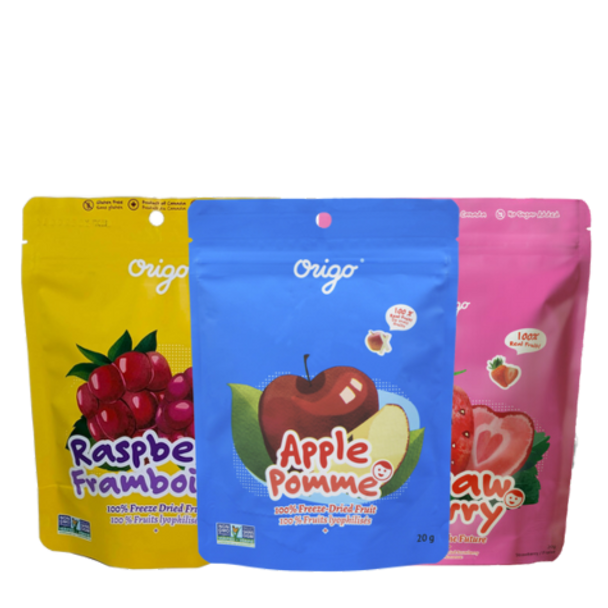 Origo Freeze Dried Fruit - Assorted Fruits 20 grams