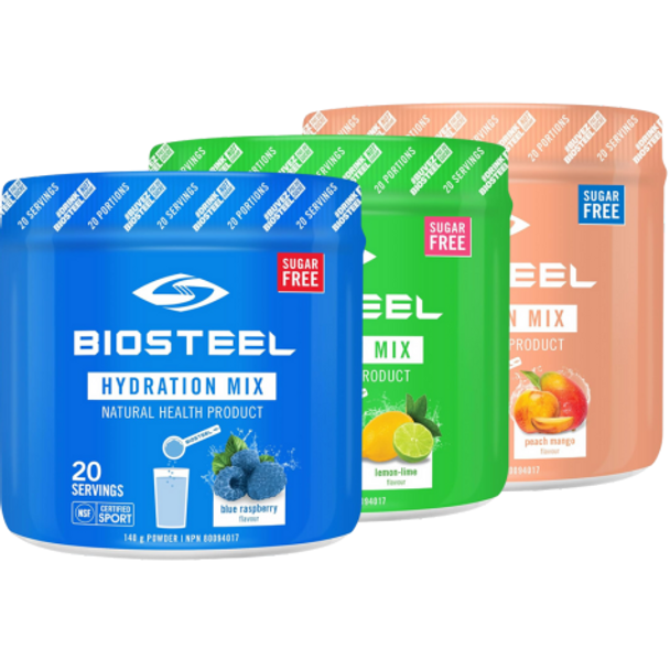 BioSteel Hydration Mix Variety of Flavours 140 grams