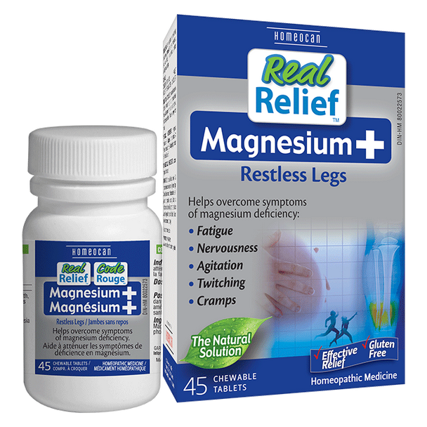 Homeocan Real Relief Magnesium + Restless Legs - Jar