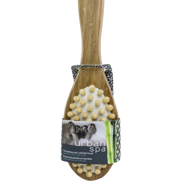 Urban Spa The Bamboo Anti-Cellulite Brush - front of packaging