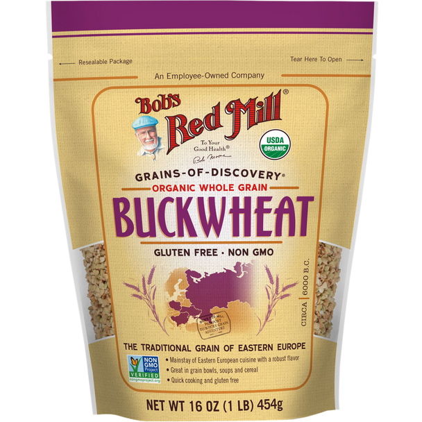 Bob's Red Mill Organic Whole Grain Buckwheat