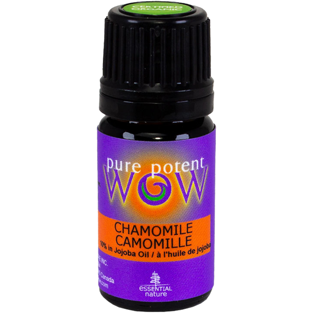 Pure Potent WOW Chamomile 10%  Essential Oil Blended in Organic Jojoba