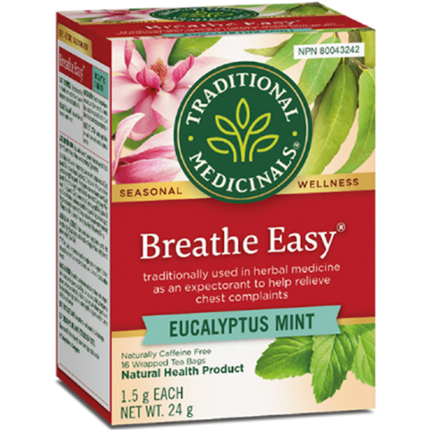 Traditional Medicinals Breathe Easy Tea - front of product