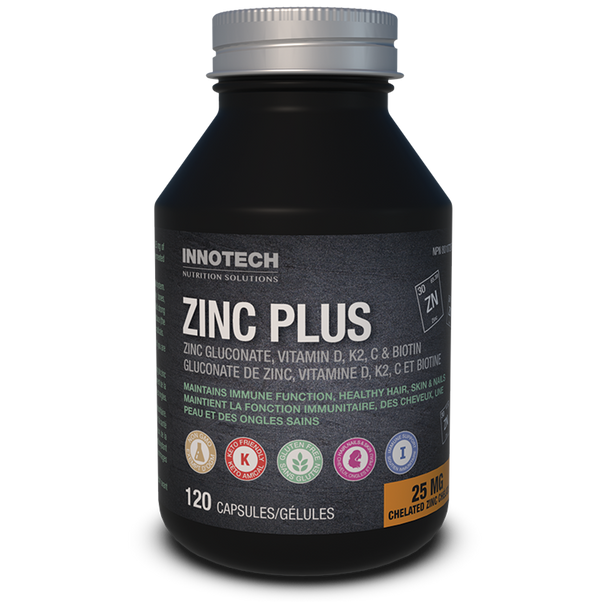 Innotech Nutrition Zinc Plus 25 mg Capsules