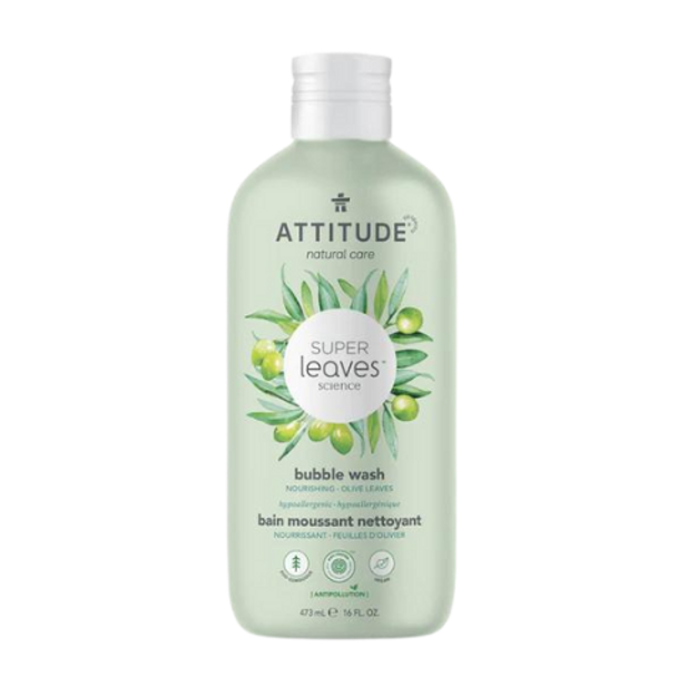 Attitude - Super Leaves Science Nourishing Olive Leaves Bubble Wash
