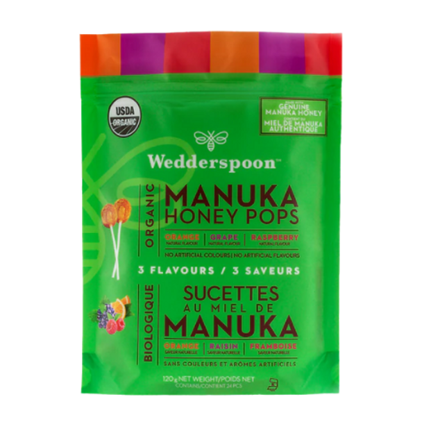 Wedderspoon - Organic Manuka Honey Variety Pops