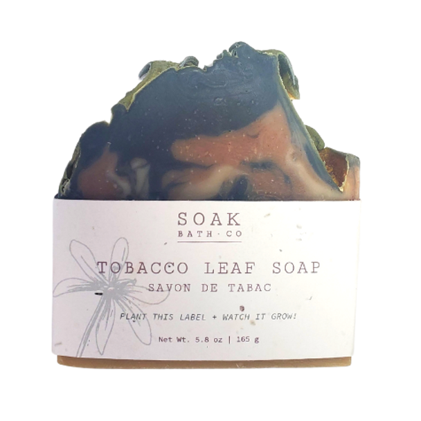 Soak Bath Co. - Tobacco Leaf Soap Bar