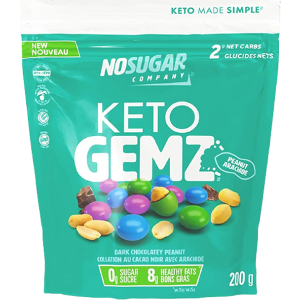 NO SUGAR Keto Gemz - front of product