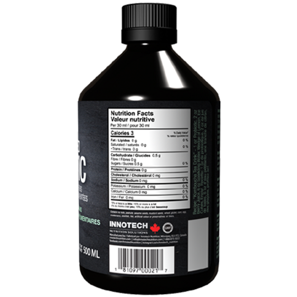 Innotech Nutrition Liquid Fermented Probiotic Drink - nutrition facts