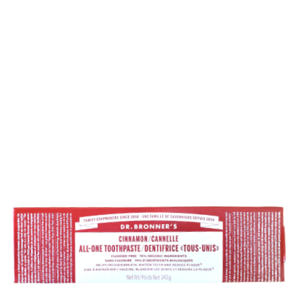 Dr. Bronner's - Cinnamon All-One Toothpaste Box