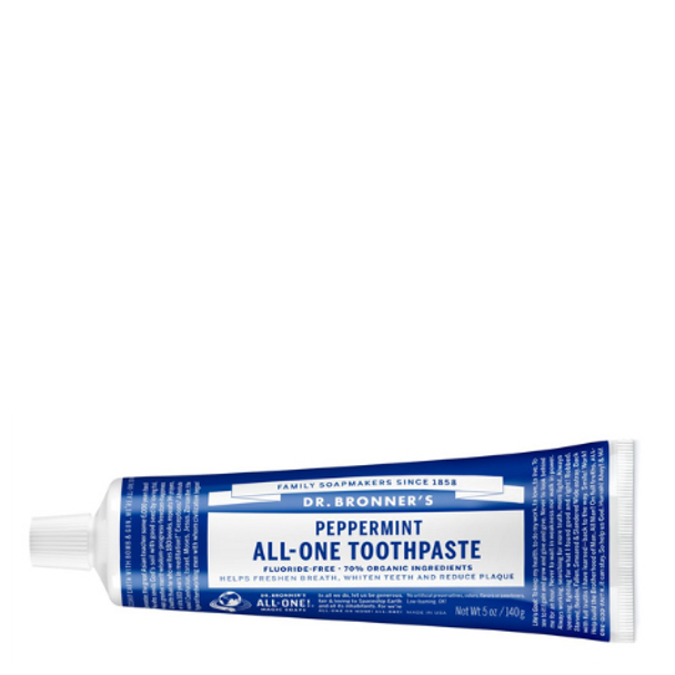 Dr. Bronner's - Peppermint All-One Toothpaste Tube