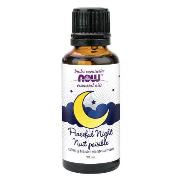 NOW Peaceful Night Essential Oil Blend. 30 ml