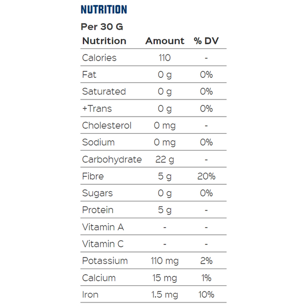 Nunweiler's Flour Company Whole Wheat Flour - Nutrition