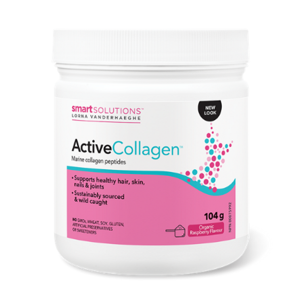 Smart Solutions Lorna Vanderhaeghe Active Collagen Organic Raspberry Flavour 104 grams