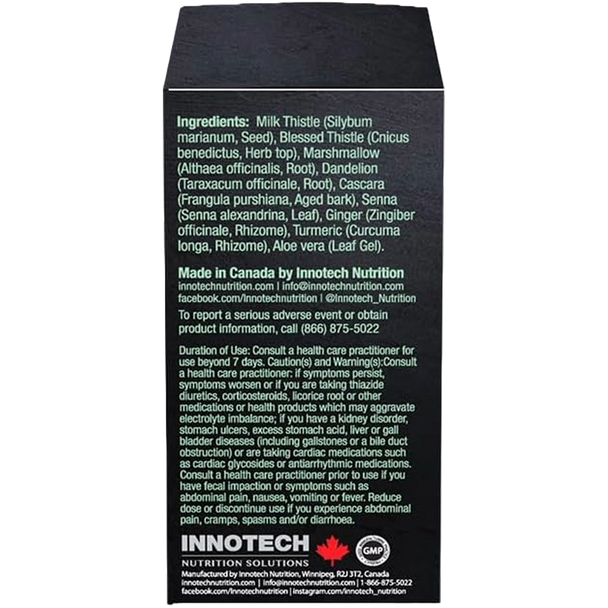 Innotech Nutrition Wholy Tea Detox and Cleanse - Ingredient