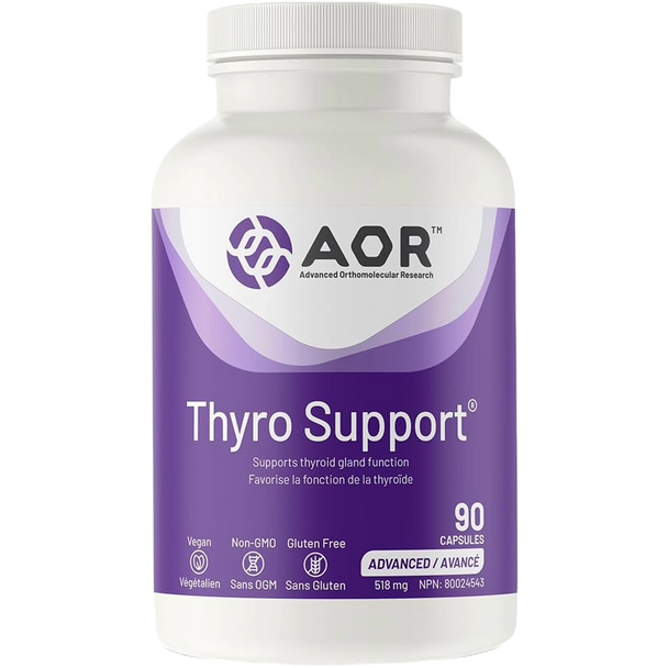 AOR Thyro Support Classic Series Thyroid Gland Function Capsules