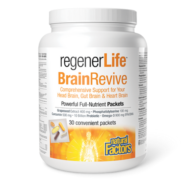 Natural Factors Brain Revive Kit