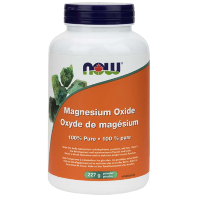 NOW Magnesium Oxide 100% Pure Powder NOW Magnesium Oxide 100% Pure Powder