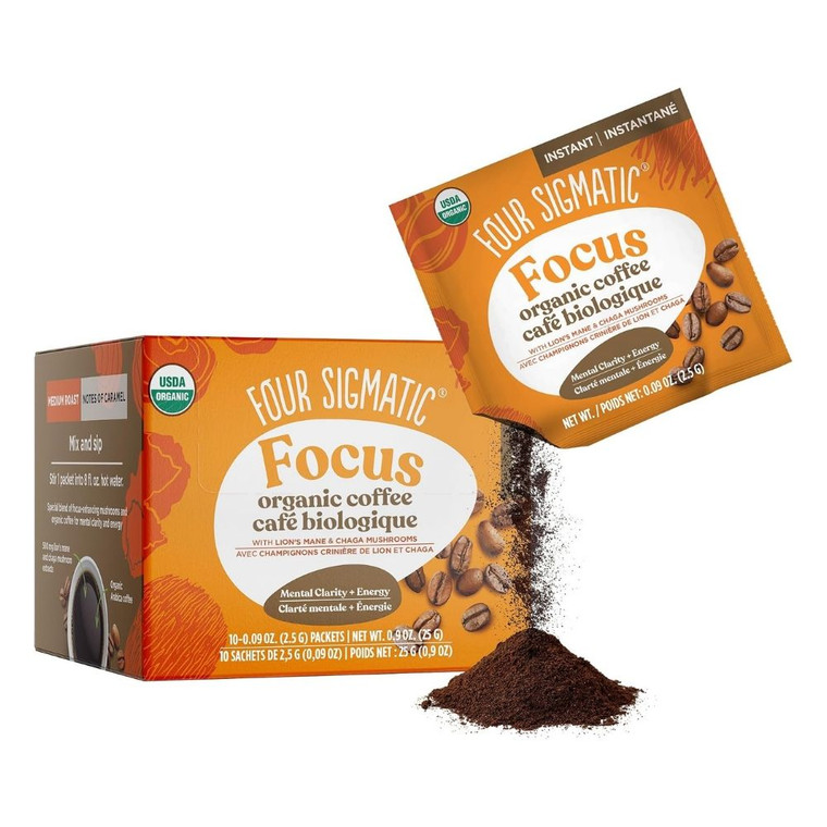Four Sigmatic Mushroom Coffee Mix with Lion's Mane | 10 Packets