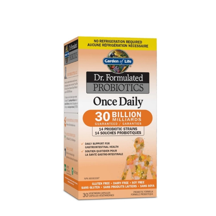 Garden of Life Dr. Formulated Probiotics Once Daily 30 Billion Capsules