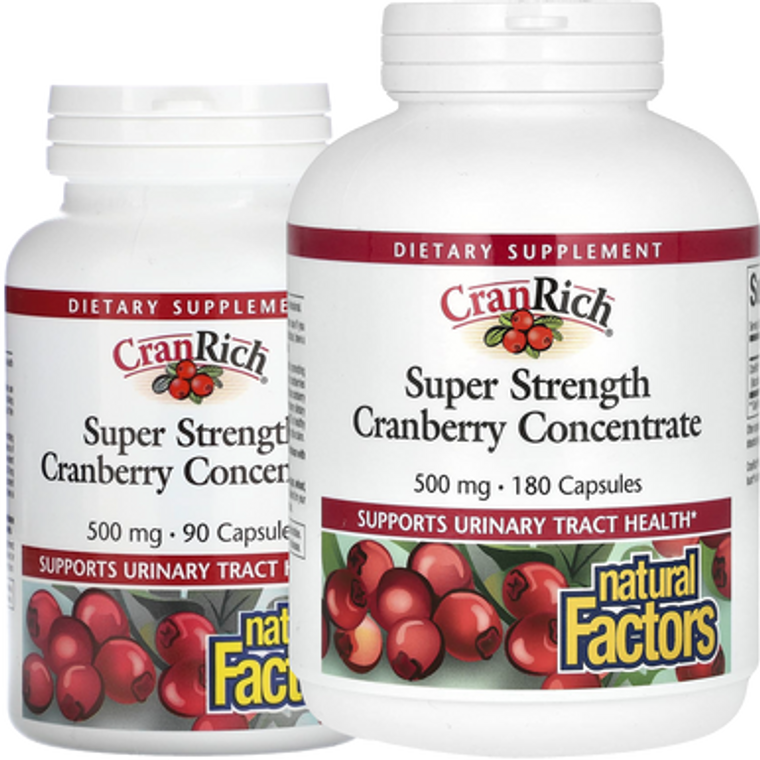 Natural Factors CranRich Super Strength Cranberry Concentrate