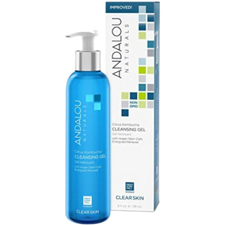 Andalou Naturals Clear Skin Citrus Kombucha Cleansing Gel | 178ml