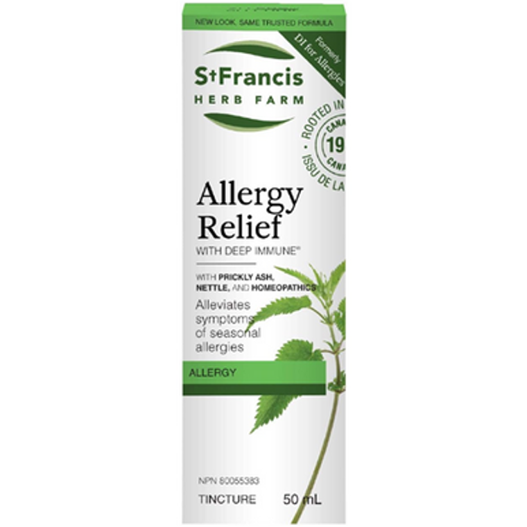 St. Francis Herb Farm Allergy Relief with Deep Immune Tincture