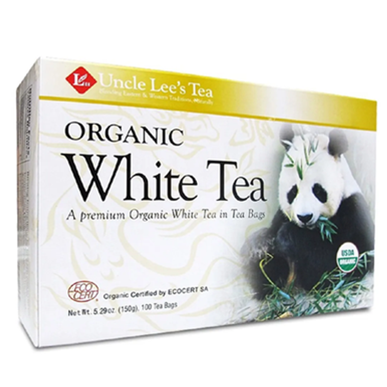 Uncle Lee's Tea Organic White Tea | 100 Tea Bags