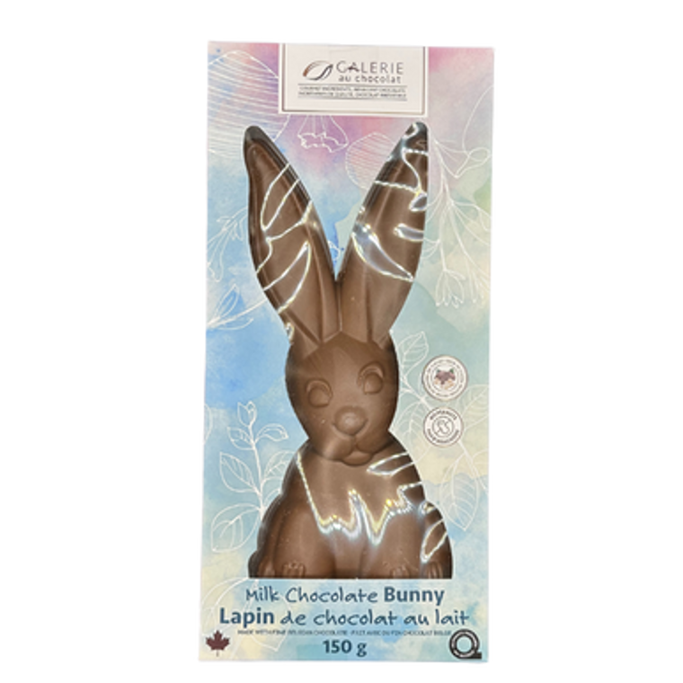 Galerie Au Chocolat Milk Chocolate Bunny 150 grams Galerie Au Chocolat Milk Chocolate Bunny 150 grams
