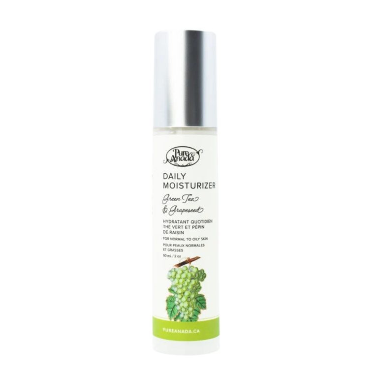 Pure Anada Daily Moisturizer Green Tea & Grapeseed | 60 ml Pure Anada Daily Moisturizer Green Tea & Grapeseed | 60 ml